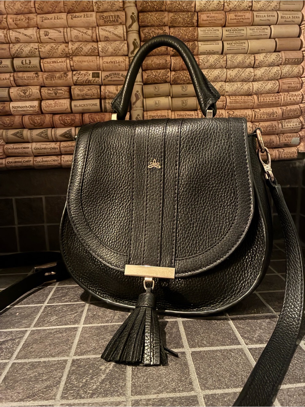 DeMellier Mini Venice Black Crossbody